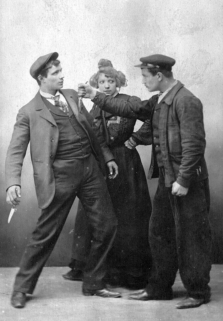 Reconstitution d’une altercation entre Manda et Leca