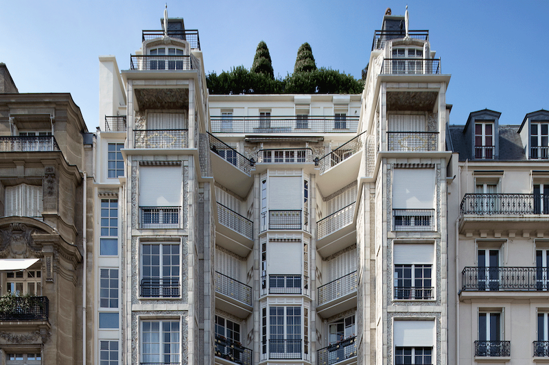 Immeuble du 25 bis rue Franklin à Paris