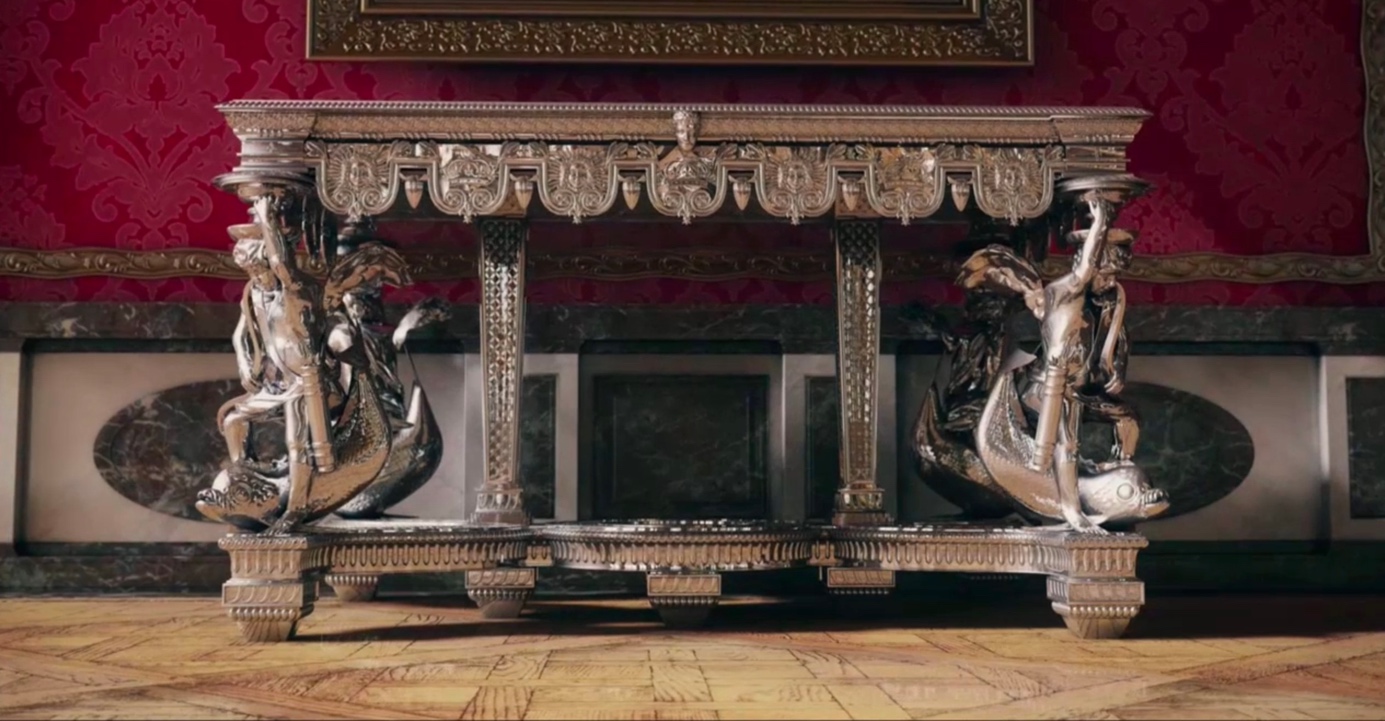 Évocation de la fonte du mobilier d’argent de Versailles en 1689