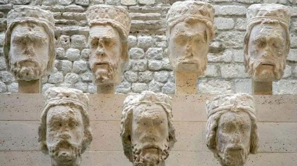 Têtes des rois de Juda de Notre-Dame conservées au musée de Cluny