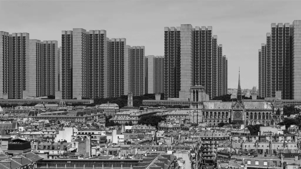 Modélisation numérique du Plan Voisin de Le Corbusier pour Paris