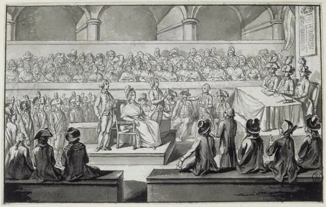 Marie-Antoinette devant le Tribunal révolutionnaire