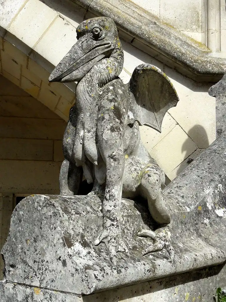 Gargouille zoomorphe du château de Pierrefonds