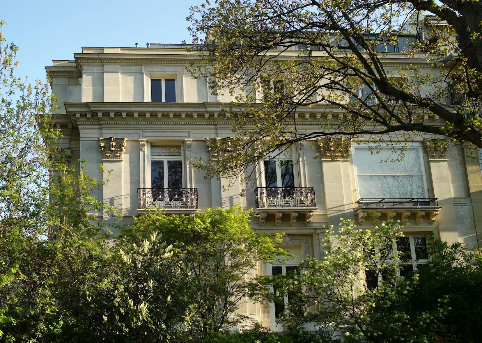 Hôtel particulier près du Parc Monceau à Paris