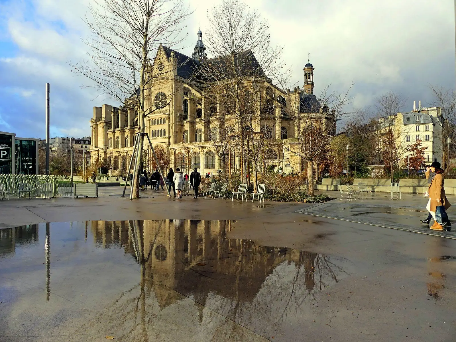Église Saint-Eustache et quartier des Halles visite guidée